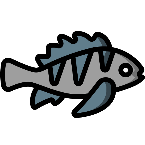 Fish Basic Miscellany Lineal Color icon