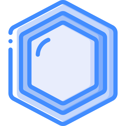 Honeycomb Basic Miscellany Blue icon