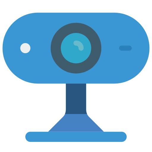 webcam Basic Miscellany Flat icona