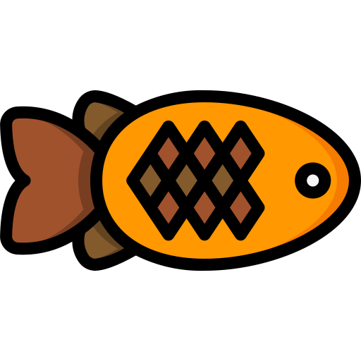 ryba szyszka Basic Miscellany Lineal Color ikona