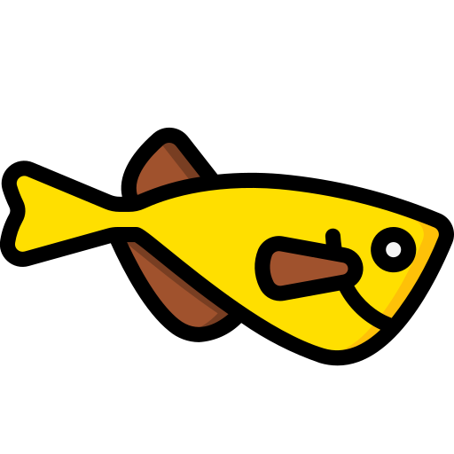 Hatchetfish Basic Miscellany Lineal Color icon