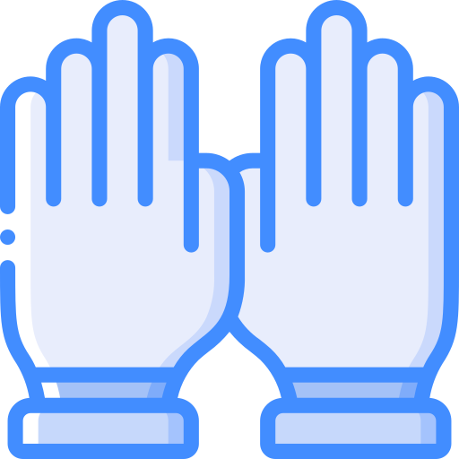 des gants Basic Miscellany Blue Icône