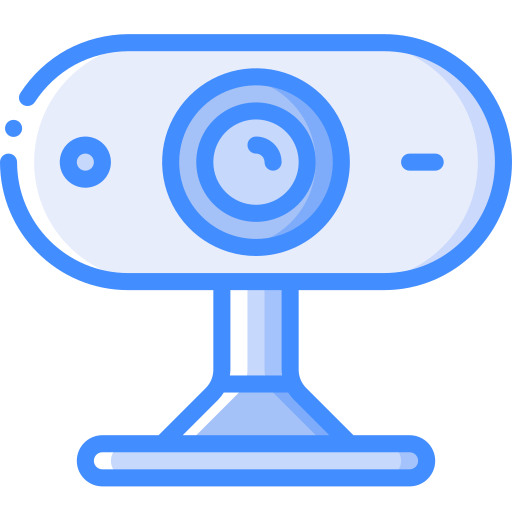 cámara web Basic Miscellany Blue icono