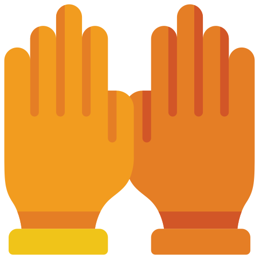 handschuhe Basic Miscellany Flat icon