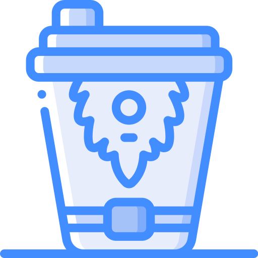 чашка Basic Miscellany Blue иконка