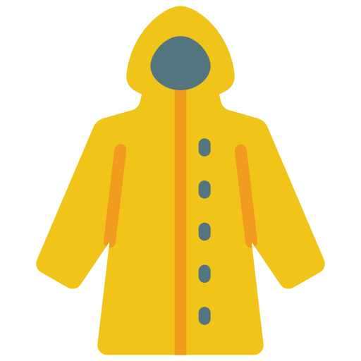 płaszcz przeciwdeszczowy Basic Miscellany Flat ikona
