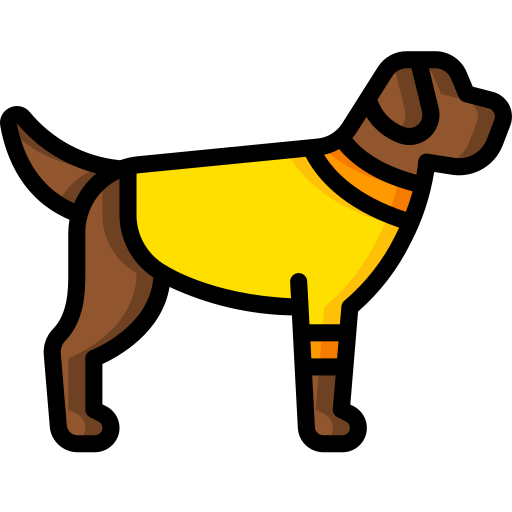 Собака Basic Miscellany Lineal Color иконка