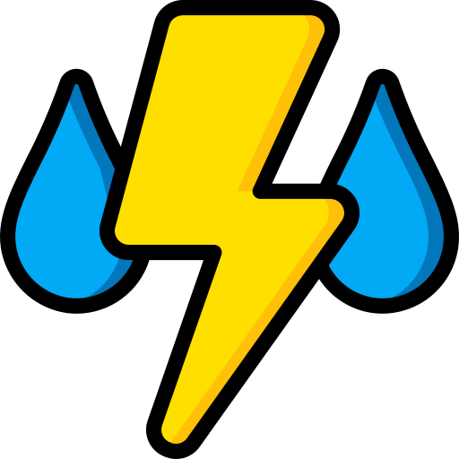 Thunder Basic Miscellany Lineal Color icon
