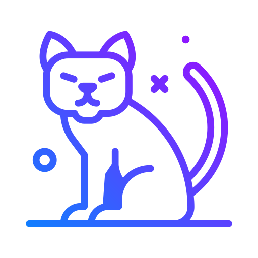 Cat Generic Gradient icon