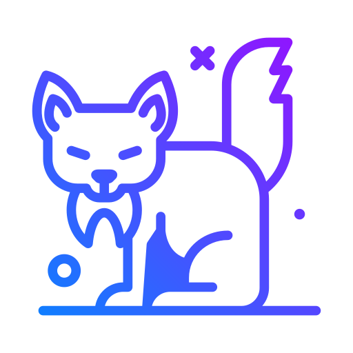 gatto Generic Gradient icona