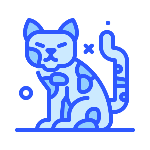 gato Darius Dan Blue icono