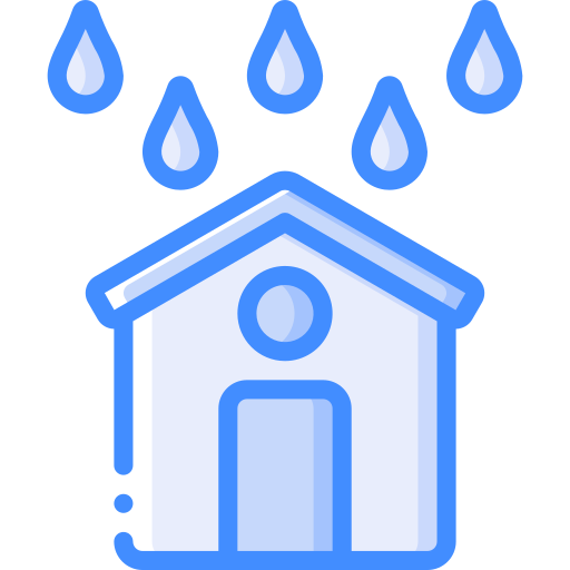 雨 Basic Miscellany Blue icon