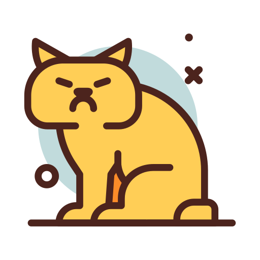 Cat Darius Dan Lineal Color icon