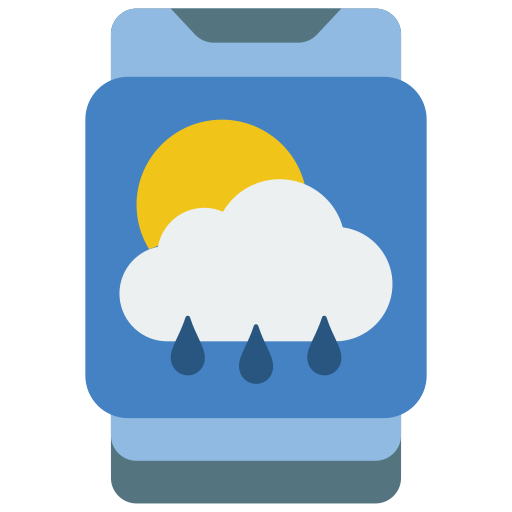 天気アプリ Basic Miscellany Flat icon