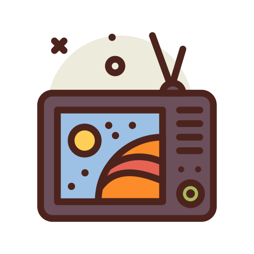 tv Darius Dan Lineal Color icoon