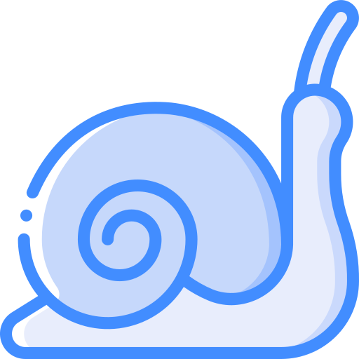 달팽이 Basic Miscellany Blue icon