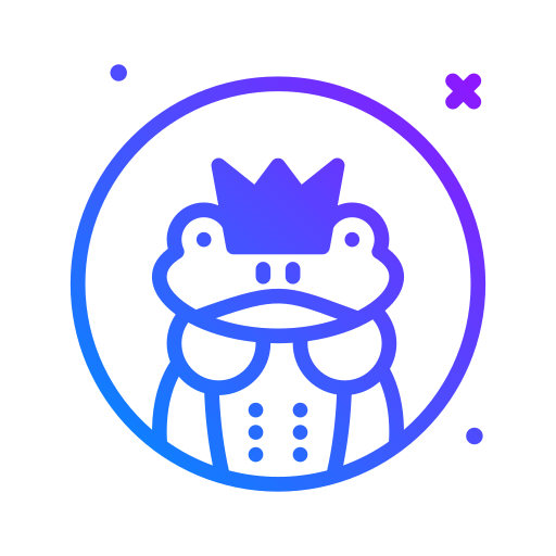 カエルの王子様 Generic Gradient icon