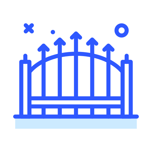 Fence Darius Dan Blue icon