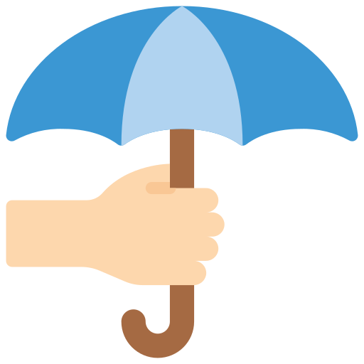 Umbrella Basic Miscellany Flat icon