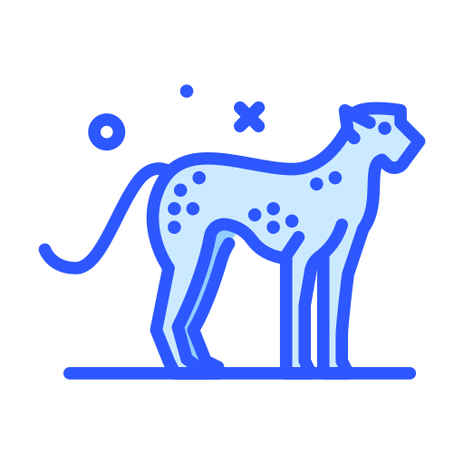 leopardo Darius Dan Blue icono
