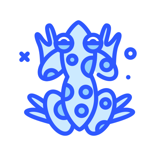 Frog Darius Dan Blue icon