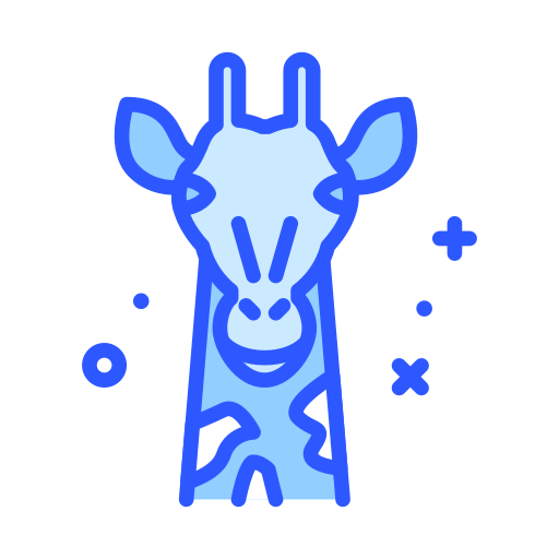 Жирафа Darius Dan Blue иконка