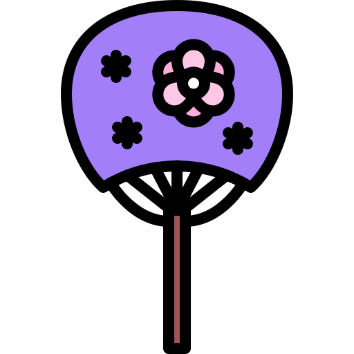 Uchiwa Coloring Color icon