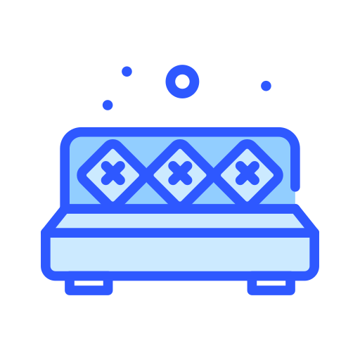 łóżko Darius Dan Blue ikona