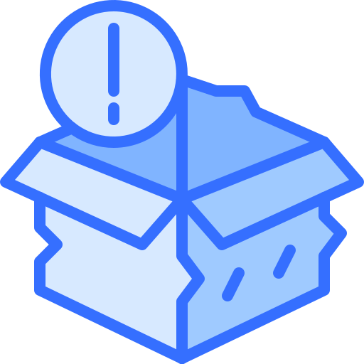 箱 Coloring Blue icon