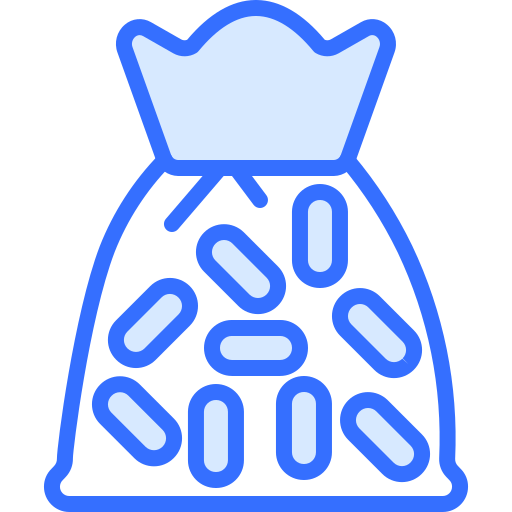 Polystyrene Coloring Blue icon