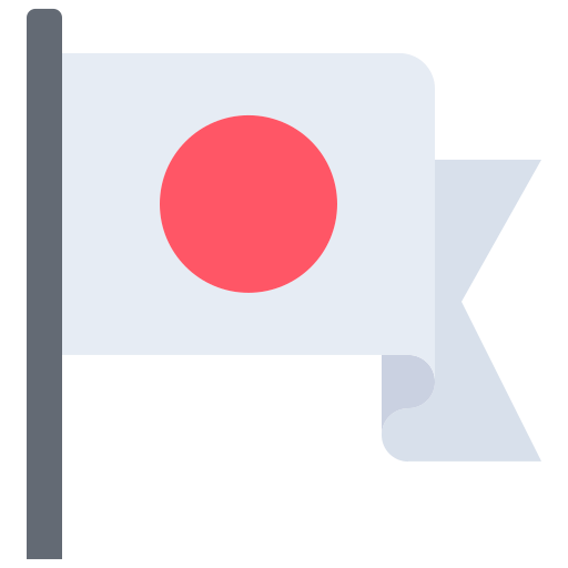 깃발 Coloring Flat icon