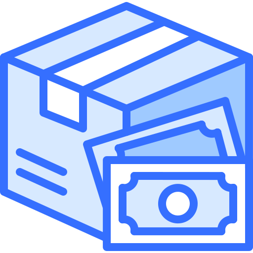 Box Coloring Blue icon