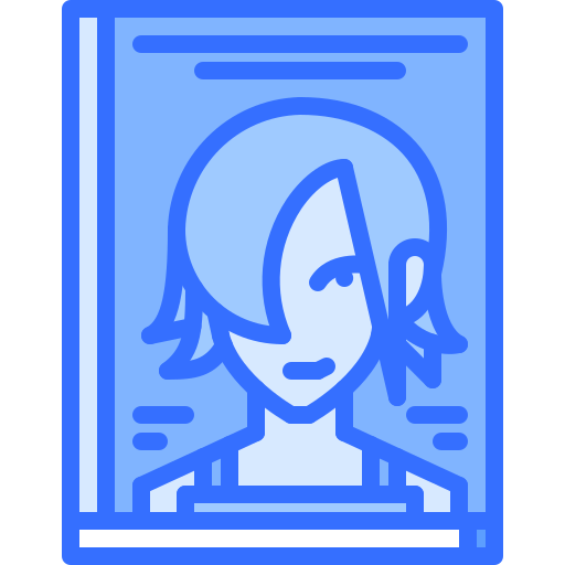 Manga Coloring Blue icon