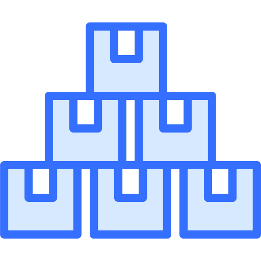 ボックス Coloring Blue icon