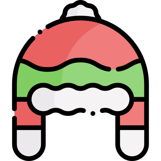 czapka świąteczna Generic Outline Color ikona