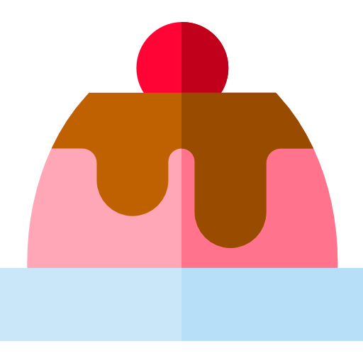 Pudding Basic Straight Flat icon