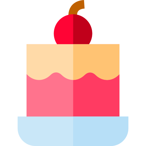ケーキの一部 Basic Straight Flat icon