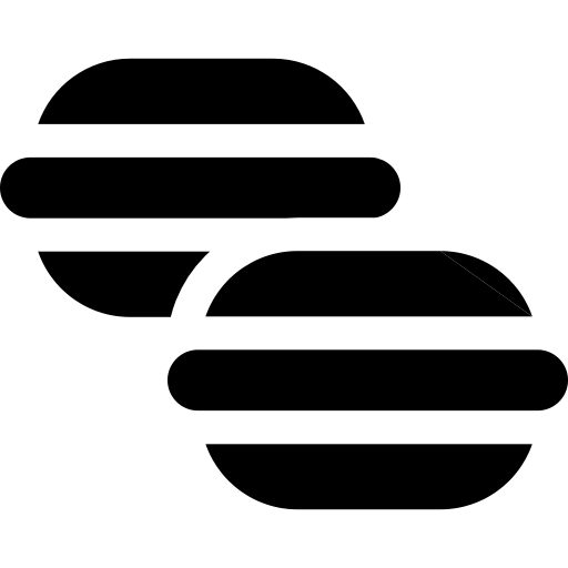 Macaron Basic Straight Filled icon