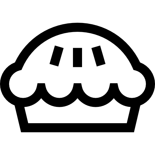 Пирог Basic Straight Lineal иконка