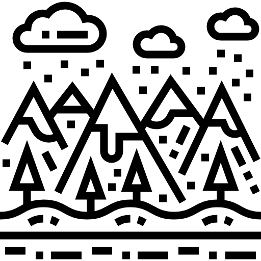 paisaje Detailed Straight Lineal icono