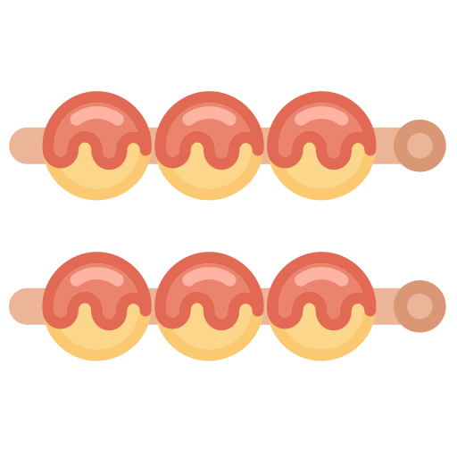 takoyaki Generic Flat ikona