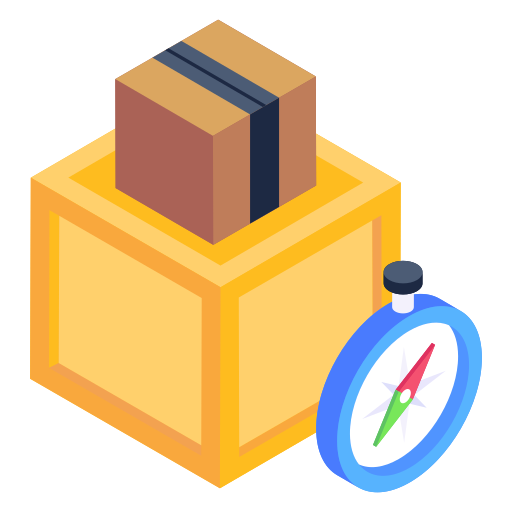 Delivery box Generic Isometric icon