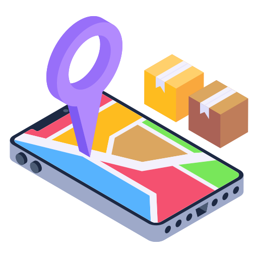 Tracking app Generic Isometric icon