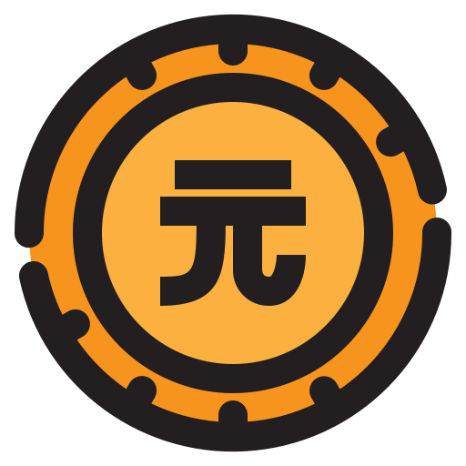 人民元 Generic Outline Color icon