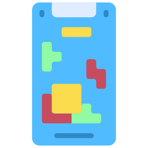 Puzzle game Juicy Fish Flat icon