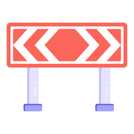 símbolo de advertencia Generic Outline Color icono