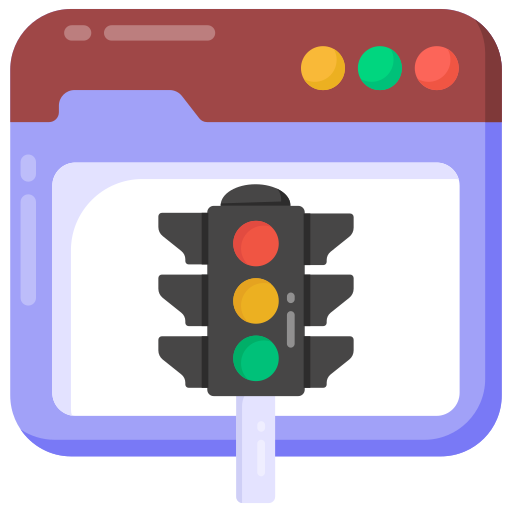 Digital traffic Generic Flat icon
