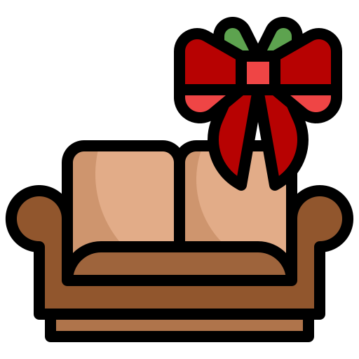 sofa Surang Lineal Color icon