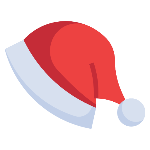 weihnachtsmütze Surang Flat icon