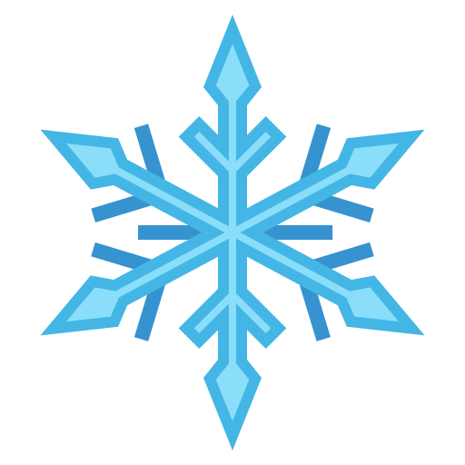 copo de nieve Surang Flat icono